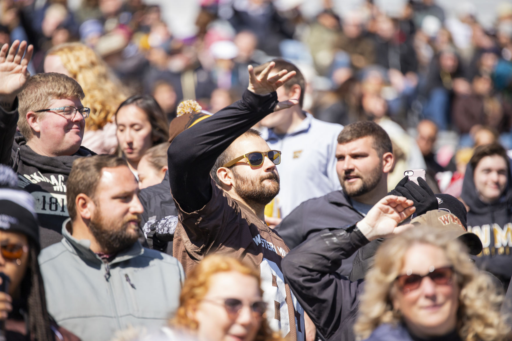 Western Michigan students welcomed their families